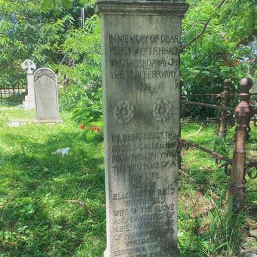 WHITEHEAD Percy -1897 & Elizabeth Reid McKECHNIE -1935