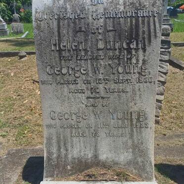 YOUNG George W. -1933 & Helen Duncan -1930