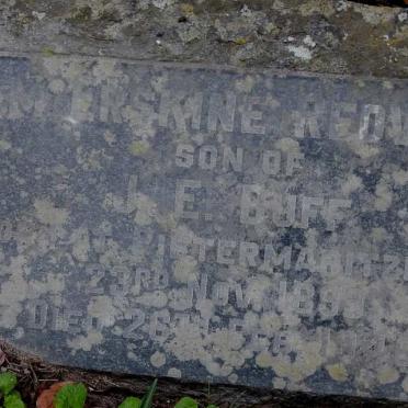 DUFF William Erskine Redvers Todd 1899-1946