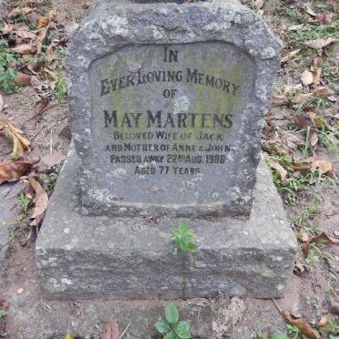 MARTENS May -1986