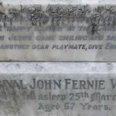 WILLIAMS Percival John Fernie -1962 :: WILLIAMS Ernest Percival -1925