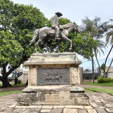 Kwazulu-Natal, DURBAN, Central, Victoria Embankment, Dick KING memorial