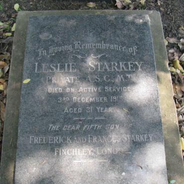 STARKEY Leslie -1916