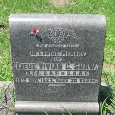 SHAW Vivian G. -1923
