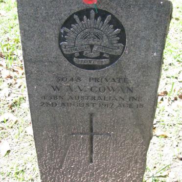 COWAN W.A.V. -1917