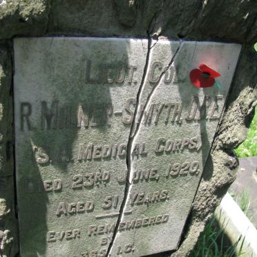 MILNER-SMYTH R. -1920