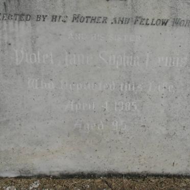 BAIN David -1912 :: LEWIS Violet Jane Sophia -1985
