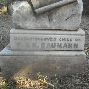 BAUMANN -1919
