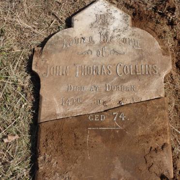 COLLINS John Thomas -1917