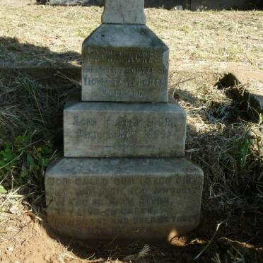 ROBINSON Rachel Agnes 1898-1899