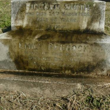 SMITH Richard -1926 &amp; Emily PENNOCK -1947 