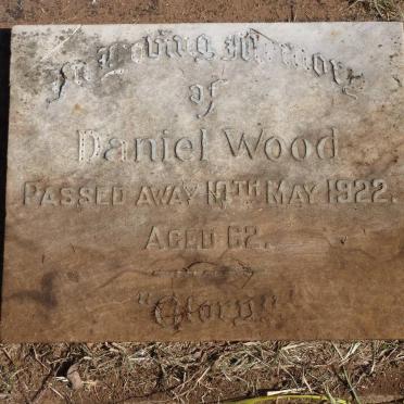 WOOD Daniel -1922