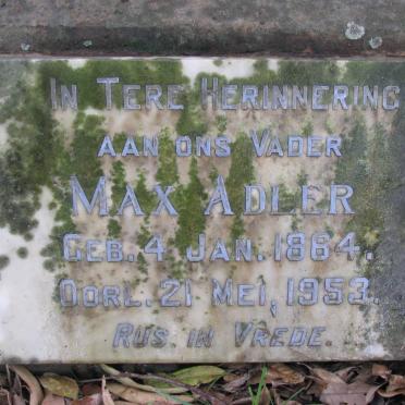ADLER Max 1864-1953