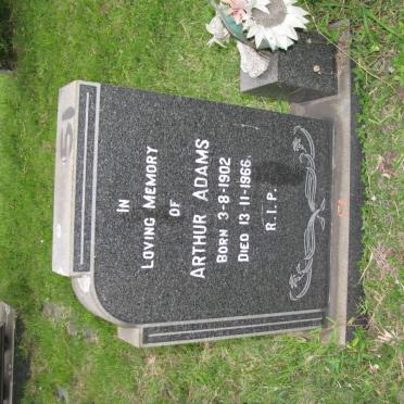 ADAMS Arthur 1902-1966