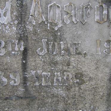 AGARD Ellen M. -1914