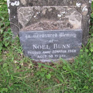 BUNN Noel -1966