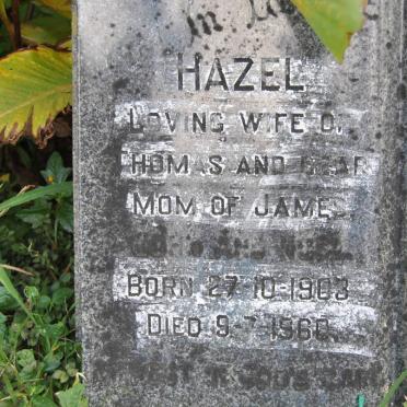 BRADLEY  Hazel 1903-1960