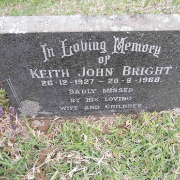 BRIGHT Keith John 1927-1968