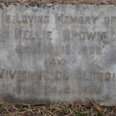 BROWN Nellie -1962 :: DU PLESSIS Vivienne -1969