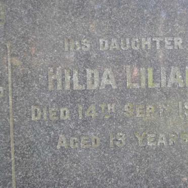 BRADSHAW Hilda Lilian - 1927