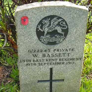 BASSETT W. -1917
