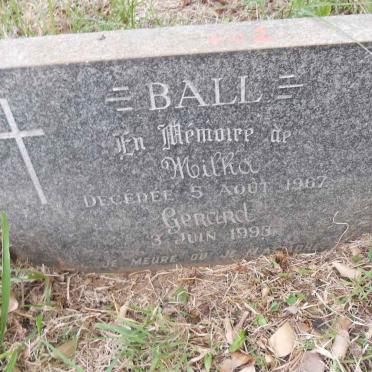 BALL Gerard -1993 &amp; Milka -1967