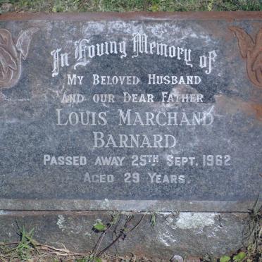 BARNARD Louis Marchand -1962