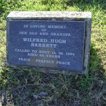 BARRETT Wilfred Hugh -1994