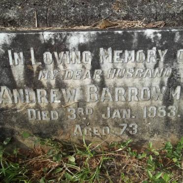 BARROWMAN Andrew -1953
