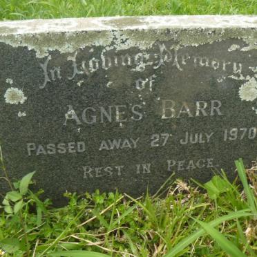 BARR Agnes -1970