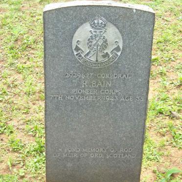 BAIN R. -1943