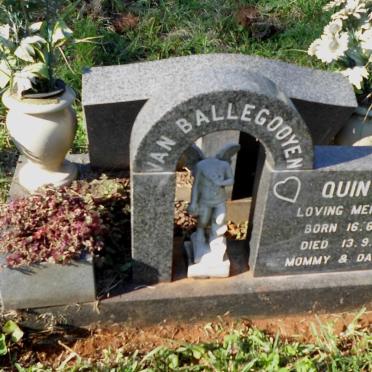 BALLEGOOYEN Quintin, van 1982-1989
