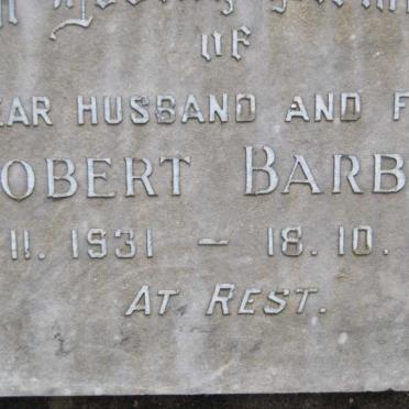 BARBER Robert 1931-1966