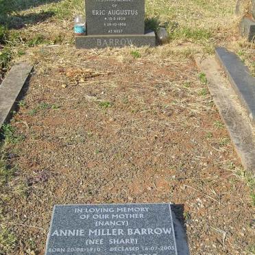 BARROW Eric Augustus 1909-1956 &amp; Annie Miller SHARP 1910-2005
