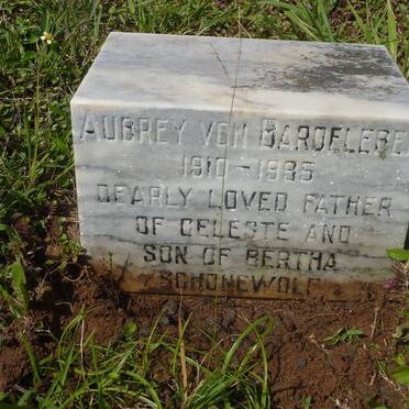 BARDELEBEN Audrey, von 1910-1995