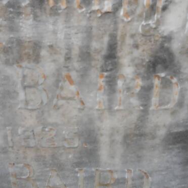 BAIRD Robert 1853-1925 &amp; Ethel 1878-1956