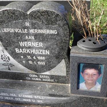 BARKHUIZEN Werner 1988-1999
