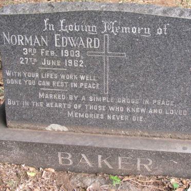 BAKER Norman Edward 1903-1962