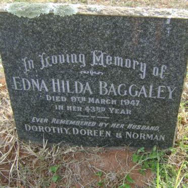 BAGGALEY Edna Hilda -1947