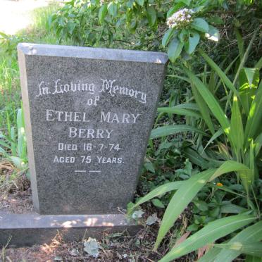 BERRY Ethel Mary -1974