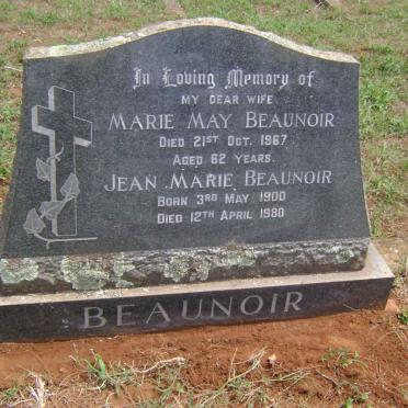BEAUNOIR Marie May -1967 :: BEAUNOIR Jean Marie 1900-1980