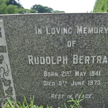BERTRAM Rudolph 1941-1973