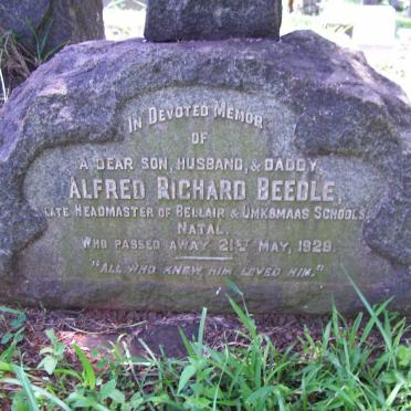 BEEDLE Alfred Richard -1929
