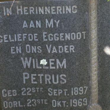 BEER Willem Petrus, de 1897-1969