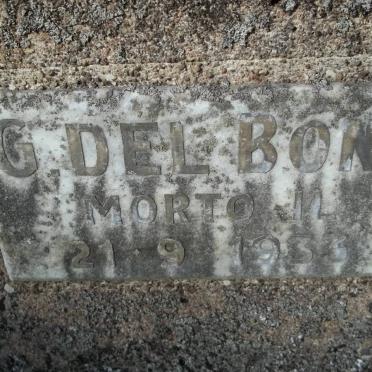 BONO G., del  -1933