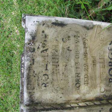 BORGES Rosemarie Manuella 1944-1996 :: BORGES Joyce Elizabeth 19?5-1999