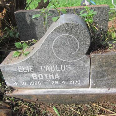 BOTHA Elie Paulus 1906-1978