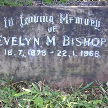 BISHOP Evelyn M. 1878-1966