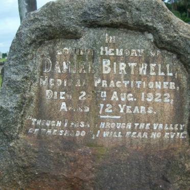 BIRTWELL Daniel -1922