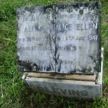 BLEVINS Alfred -1944 &amp; Alice Ellen - 1947